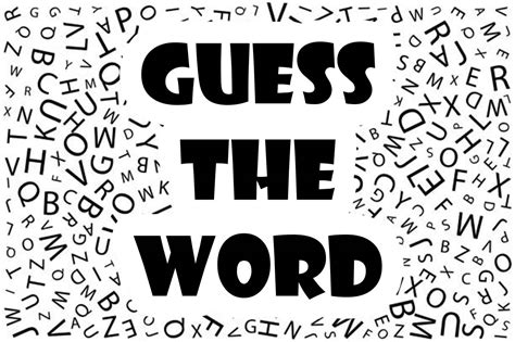 Guesstheword: De hilarische raadselgame voor woordkunstenaars en meester detectives!